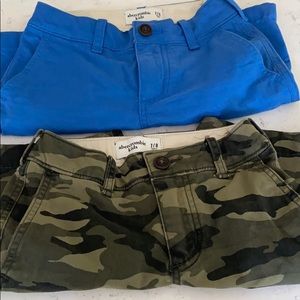 Abercrombie shorts.